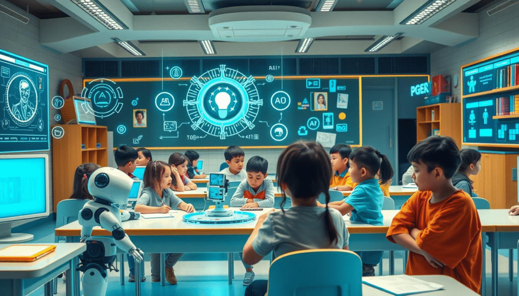AI impact on children using safe AI gadgets for learning and creativity
