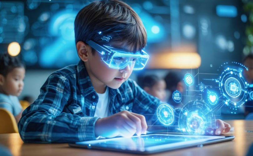 AI impact on children using safe AI gadgets for learning and creativity